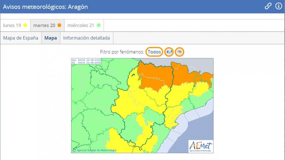 Activada Una Alerta Por Fuertes Lluvias Que Podrían Dejar Hasta 125 ...