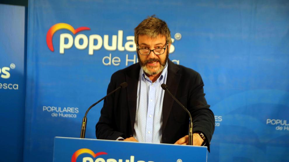 Gerardo Oliván, concejal y diputado provincial del PP.