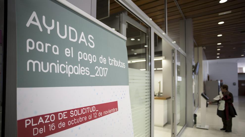 Dependencias de la Agencia Tributaria municipal, en el Edificio Seminario.