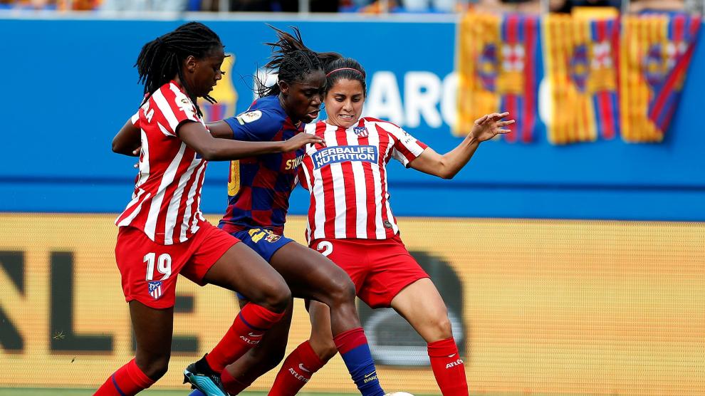 Barcelona-Atlético de fútbol femenino.