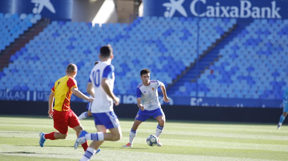 El Real Zaragoza Juvenil Gana 1 0 Al Korona Kielce En Su Debut Europeo