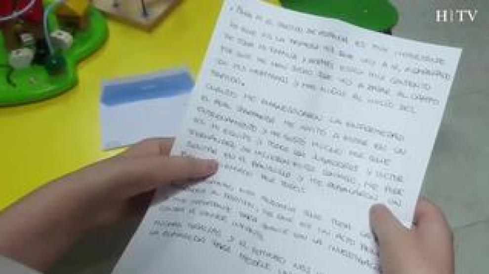 Miguel Ángel Navazo, zaragocista de 11 años enfermo de cáncer, ha querido escribir una carta para pedir la asistencia masiva al partido de Aspanoa.