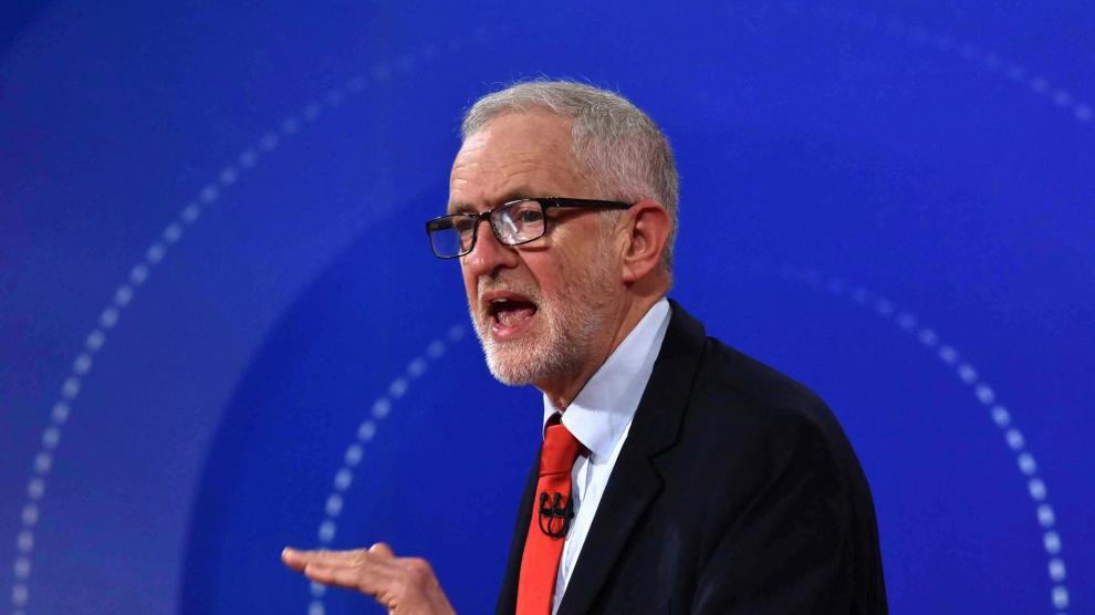Jeremy Corbyn, este viernes, en un programa de la BBC.