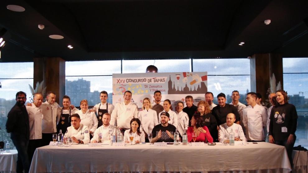 Final del Concurso de Tapas de Zaragoza y Provincia 2019