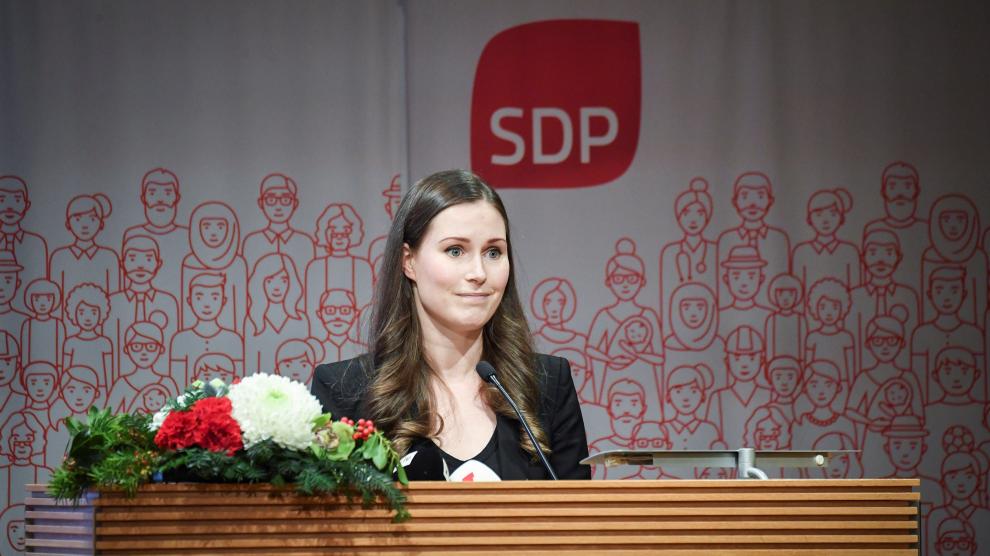 Sanna Marin será nombrada esta semana a las 34 años primera ministra de Finlandia.