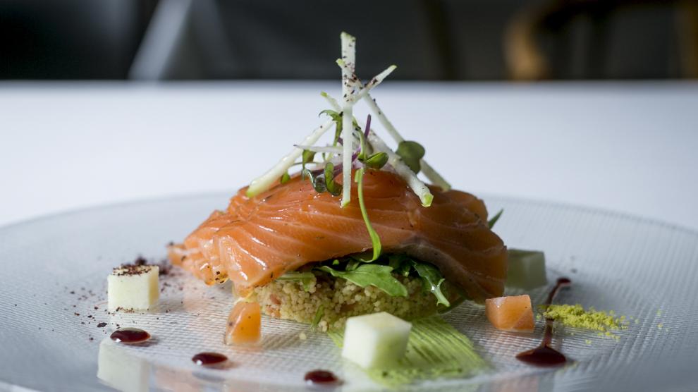 Uno de los platos del restaurante Absinthium