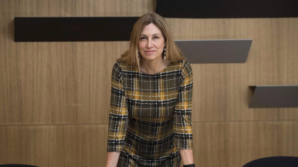 Ángela Loeches inauguró en Caixafórum el ciclo de conferencias ‘La lógica del amor’.