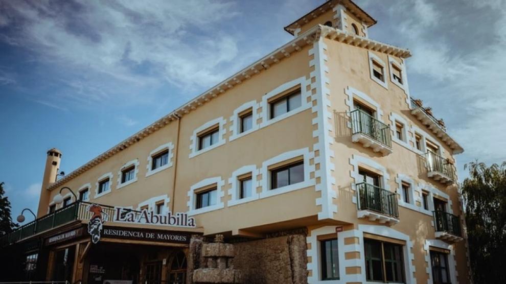Imagen de la residencia La Abubilla, ubicada en Yéqueda, a poco más de 5 km de Huesca.