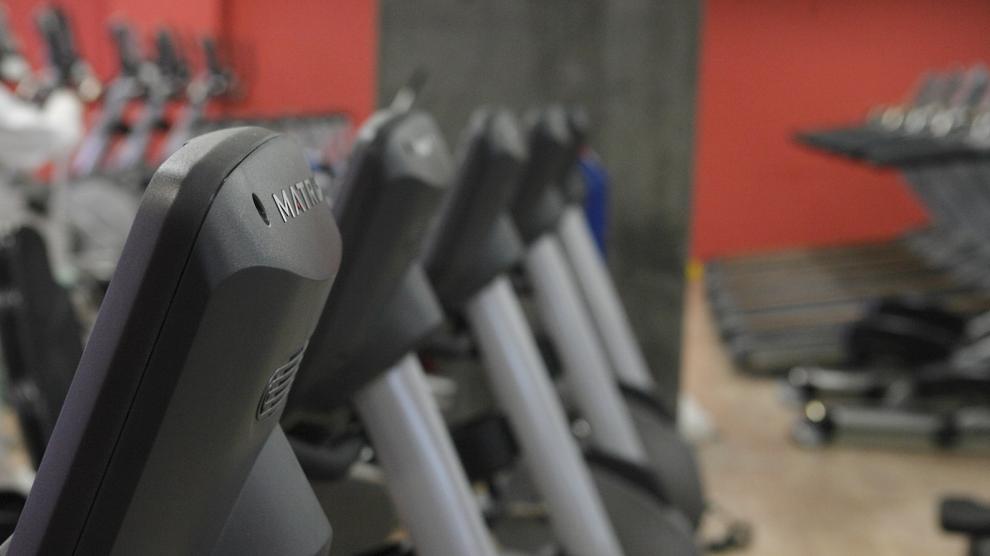 Imagen de archivo de un gimnasio.