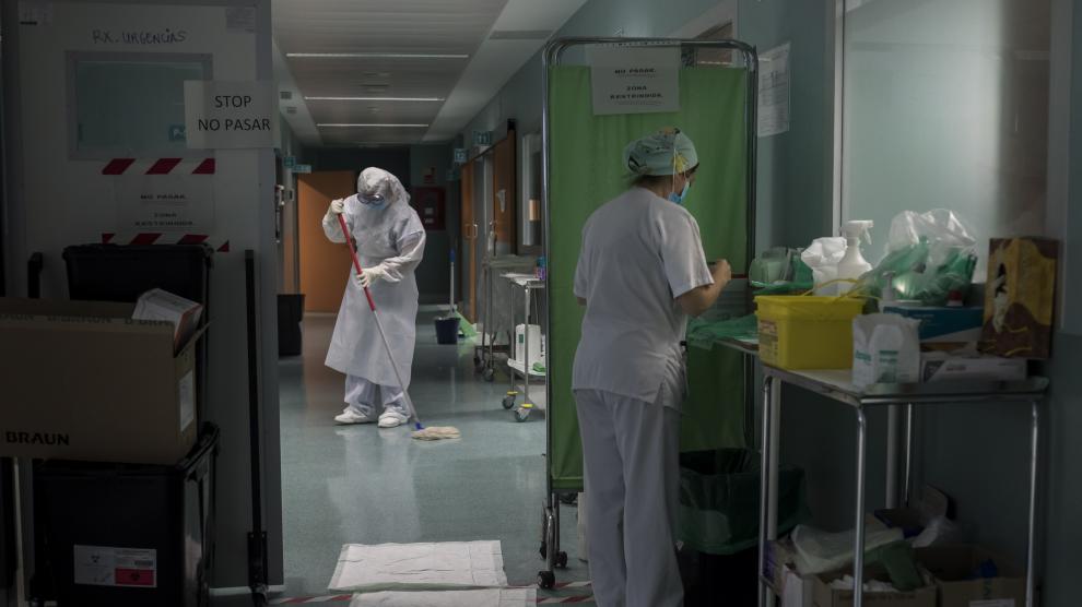 El hospital Miguel Servet empieza el retorno a la nueva normalidad.