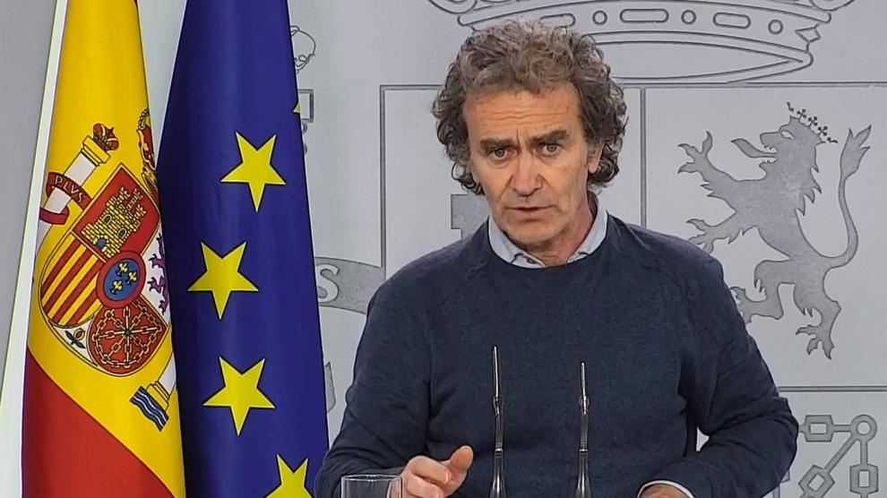 Rueda de prensa del director del Centro de Alertas y Emergencias Sanitarias Fernando Simon