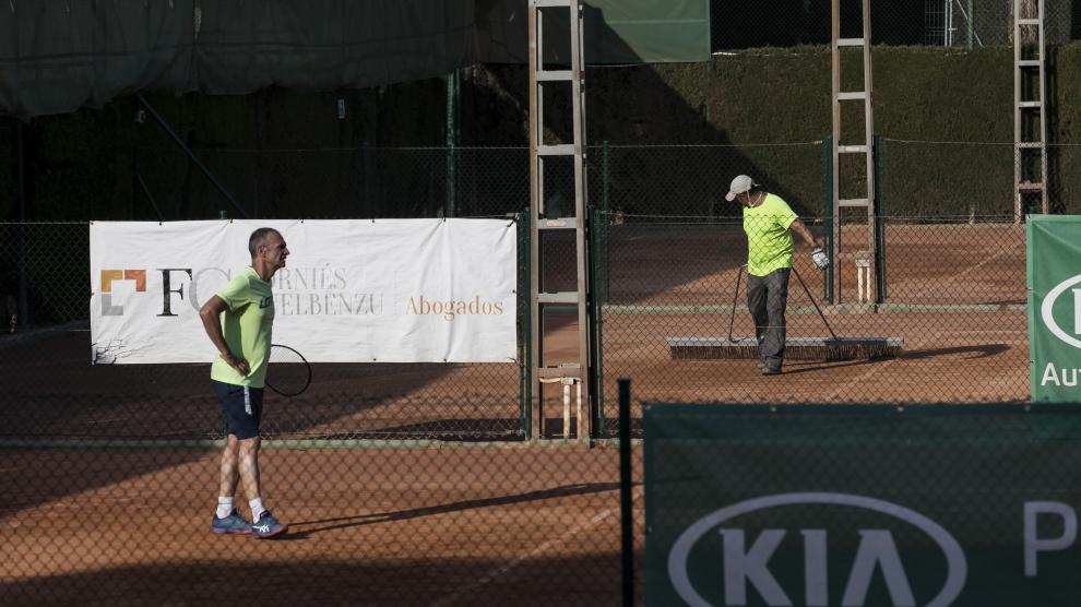 La actividad ha vuelto durante el fin de semana a las pistas de tenis del Stadium Casablanca.
