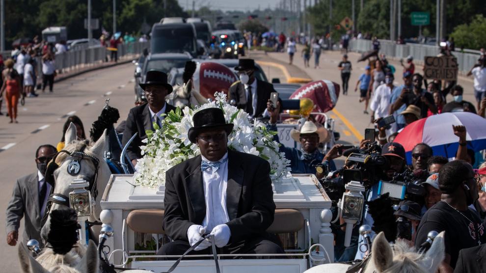 Funeral de Floyd en Houston (Texas).