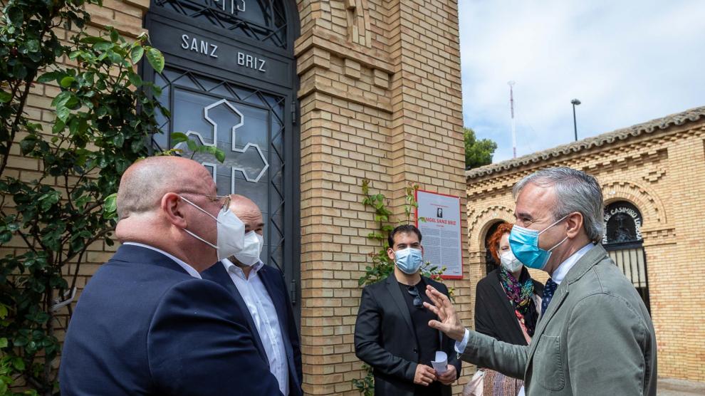 Homenaje a Ángel Sanz Briz en Zaragoza