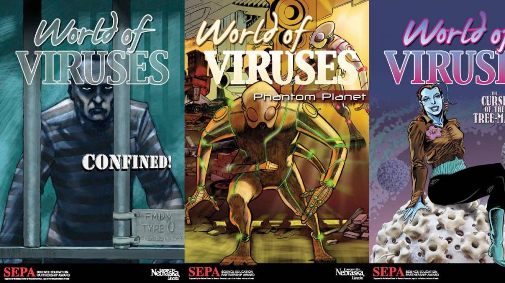 Novelas gráficas del proyecto ‘Mundo Virus’