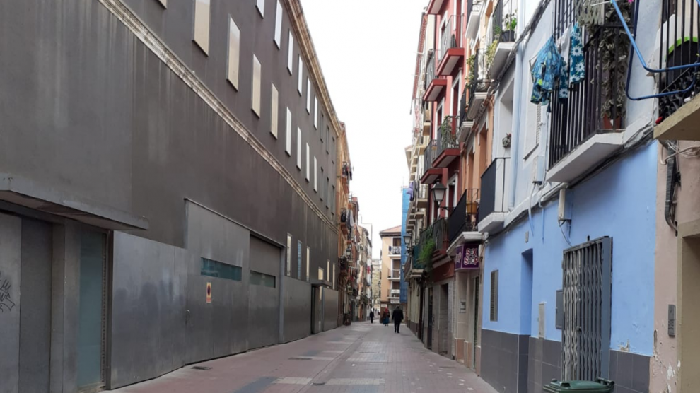 Imagen de la calle Pignatelli en Zaragoza