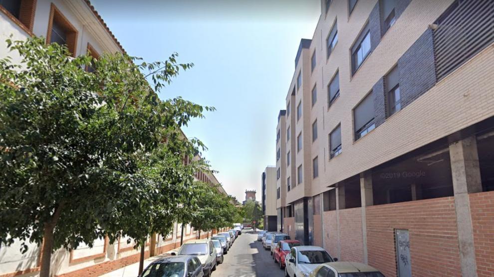 Una imagen de la calle de Joaquín Giral, en el barrio de Las Fuentes.