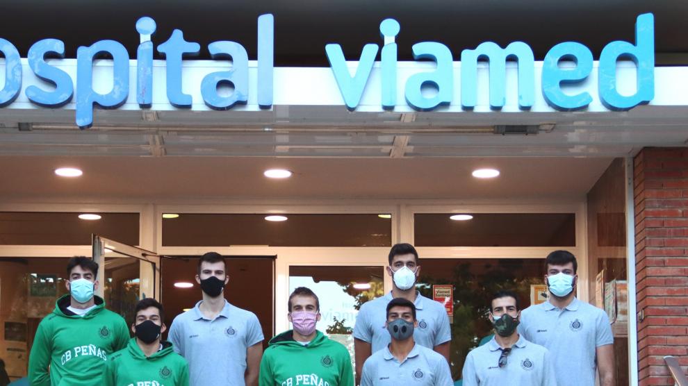 Los jugadores se sometieron a las pruebas médicas en la clínicas Viamed Santiago.