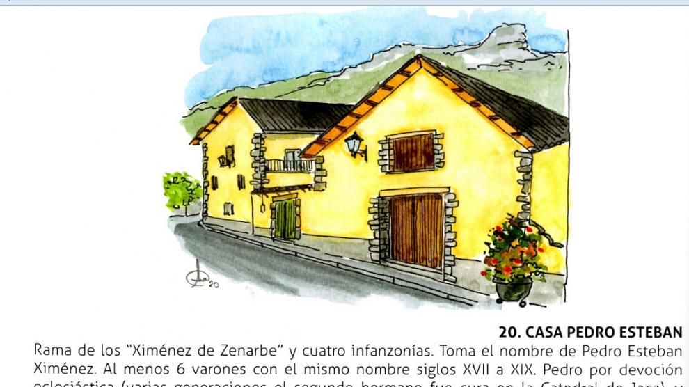 El libro de casas tradicionales de Villanúa y su inesperado hallazgo: la  'bufoneta'