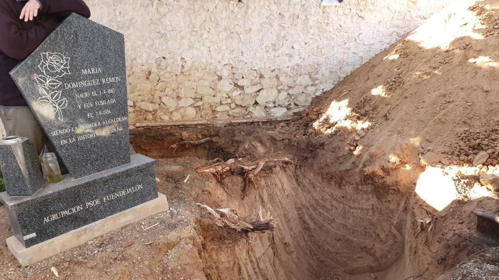 Encuentran en Fuendejalón el cuerpo de la primera alcaldesa de España
