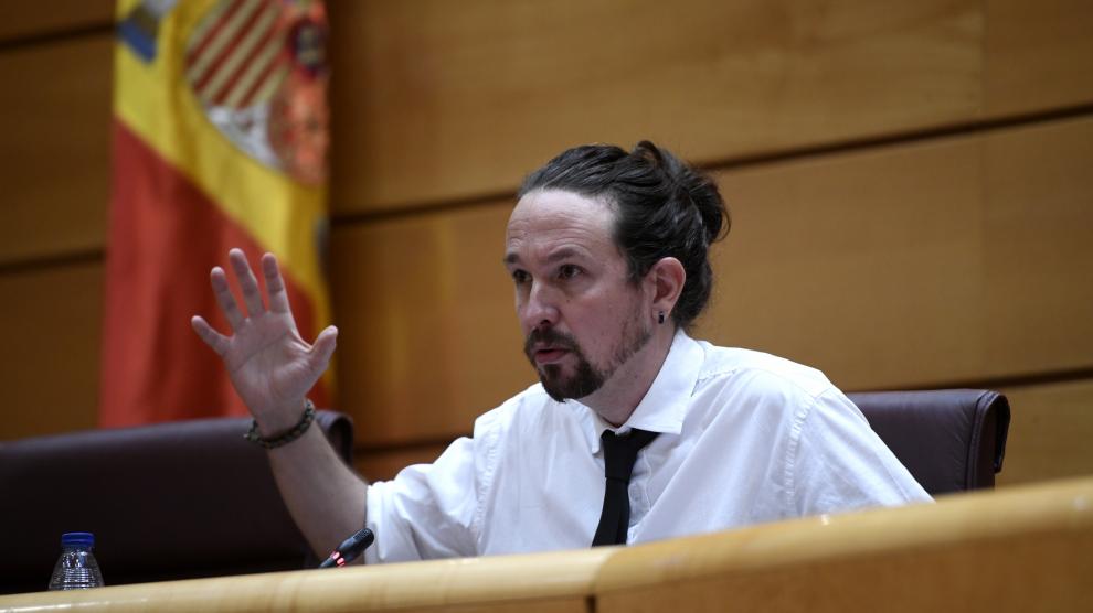 El vicepresidente Pablo Iglesias en una imagen de archivo