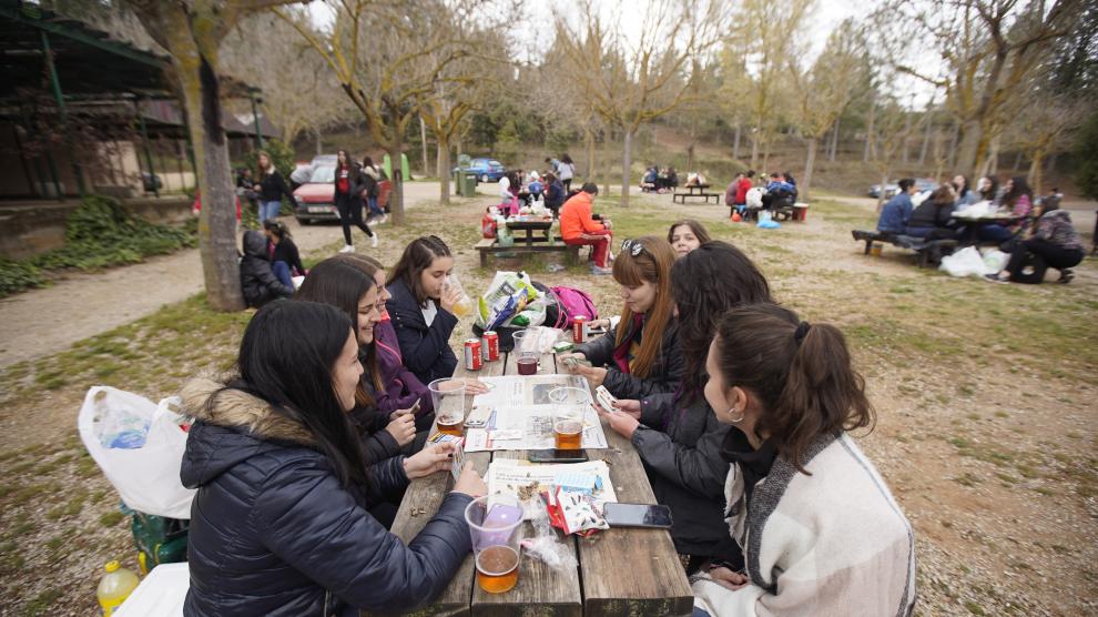 Celebracion del dia del sermon de las tortillas en la fuentecerradade Teruel. Foto Antonio Garcia/Bykofoto. 23/04/19 [[[FOTOGRAFOS]]][[[HA ARCHIVO]]]