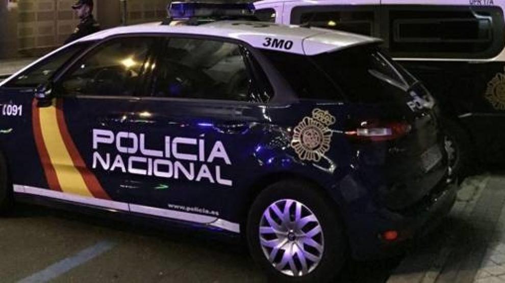 Coche de la Policía Nacional.