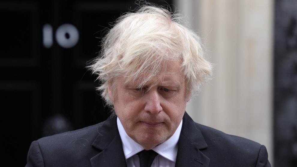 Boris Johnson, en su declaración tras conocer la muerte del príncipe Felipe de Edimburgo.