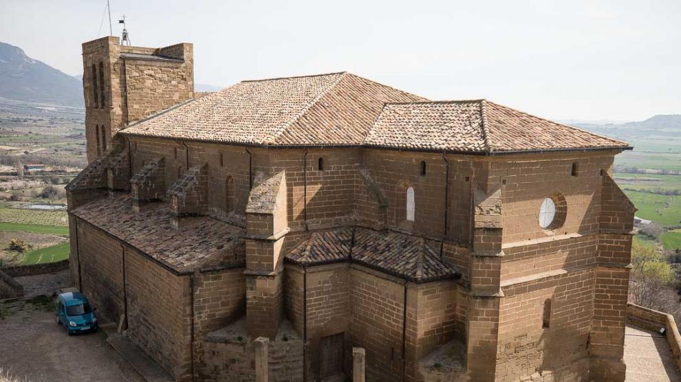 Foto de la Colegiata de Bolea