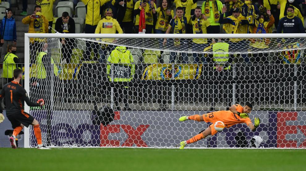 El Villarreal logra una histórica victoria en los penaltis en la final de la Liga Europa contra el Manchester United