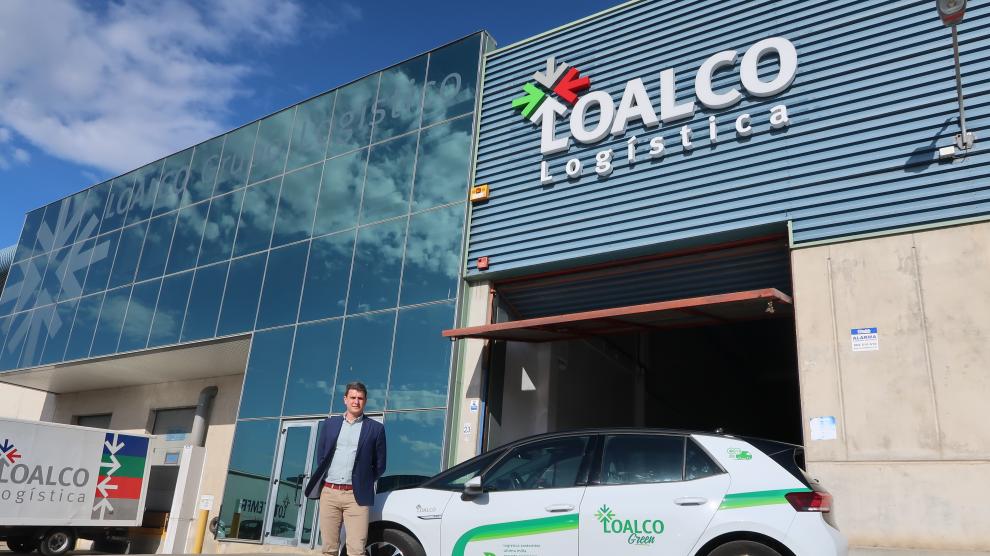 Alberto Blanco, director de Operaciones de Grupo Loalco, en la sede de la empresa.