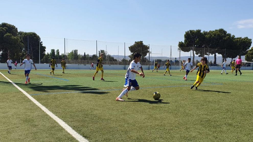 Alevín Preferente: Real Zaragoza-Balsas Picarral.