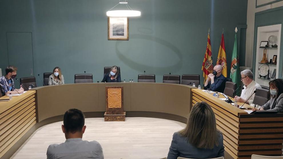 Pleno celebrado el pasado jueves por la corporación municipal fragatina.