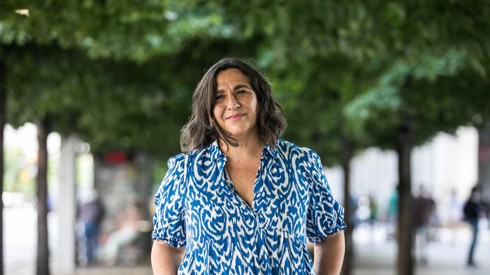 Felisa Ferraz, profesora de Lengua en Zaragoza, librera en Benasque e impulsora de Pirineo Literario.
