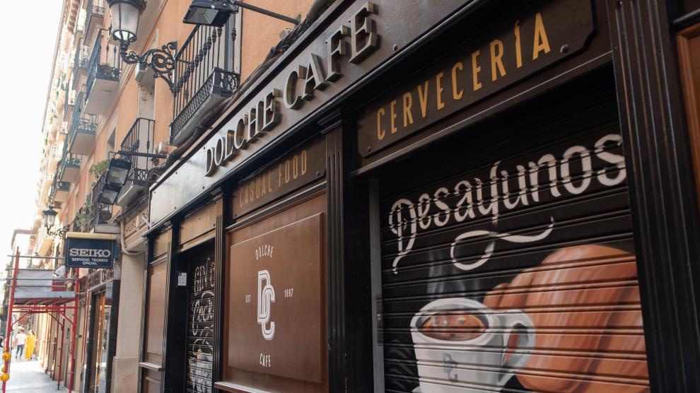 Dolche Café, en la calle de San Jorge, no volverá a abrir sus puertas como tal.