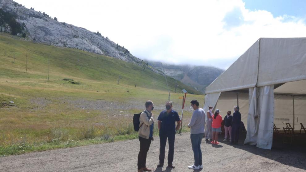 Reunión de empresarios y alcaldes del valle del Aragón