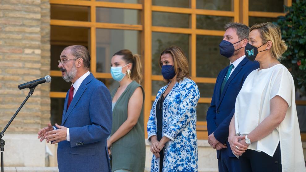 Presentación de los proyectos del Gobierno de Aragón