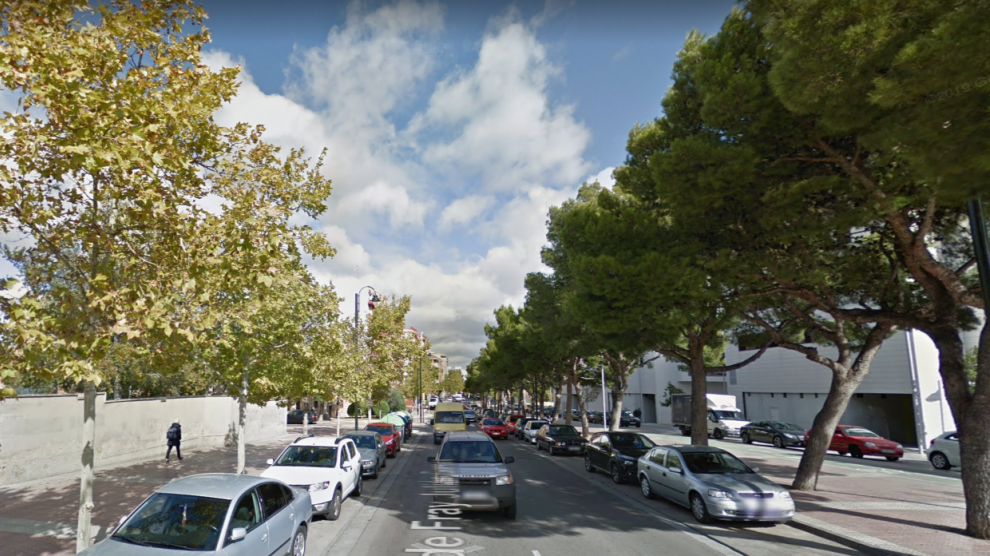 Una imagen de la calle de Fray Juan Garcés, donde ocurrieron los hechos.