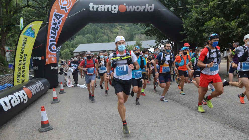 El GTTAP reunió a 1.243 corredores entre las pruebas del Gran Trail Trangoworld Aneto-Posets, la Vuelta al Aneto y el Maratón de las Tucas, con un estricto protocolo sanitario.