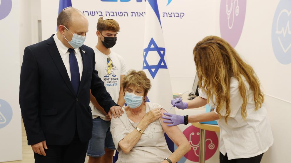 Third vaccinations in Israel