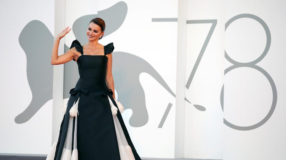 La actriz española Penélope Cruz este miércoles en el Festival de Venecia.