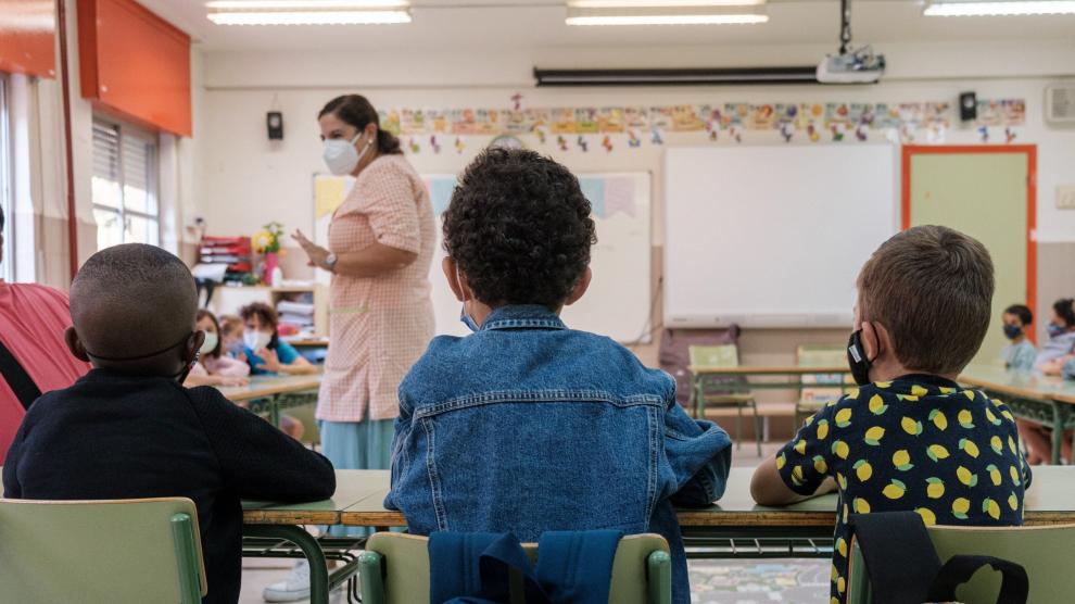 Regreso a las aulas este lunes en La Rioja, una de las primeras comunidades en comenzar el curso escolar.