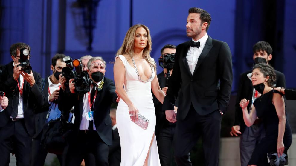 Ben Affleck y Jennifer Lopez, juntos en la alfombra roja de Venecia