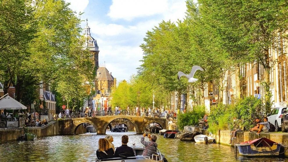 Una imagen de Ámsterdam.