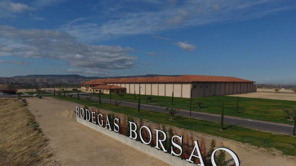 Borsao ha dejado el casco urbano para asentarse con una bodega de 16.500 metros cuadrados sobre una parcela de 132.000 metros cuadrados en el polígono El Tejar de Borja.