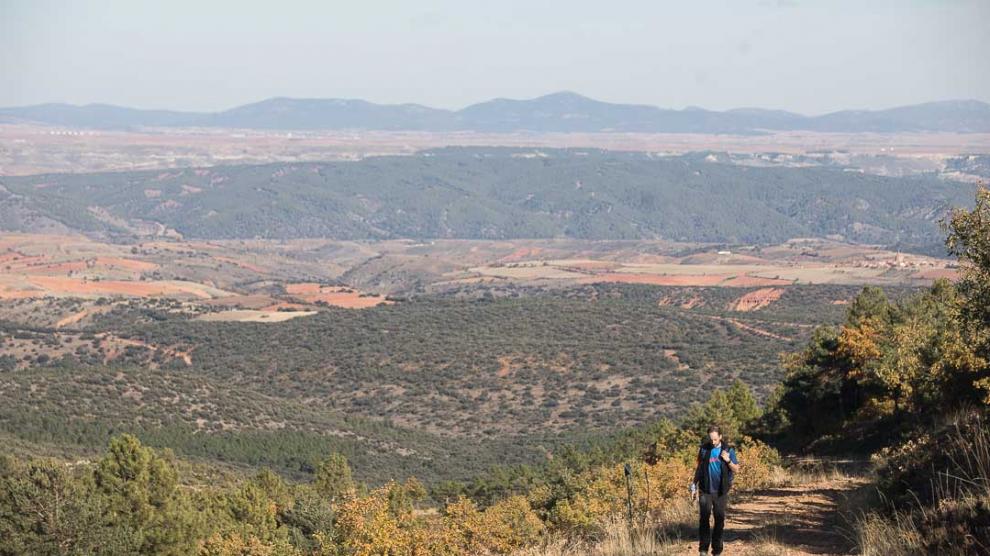 El cerro de Santa Cruz emblema de Atea y el Campo de Daroca