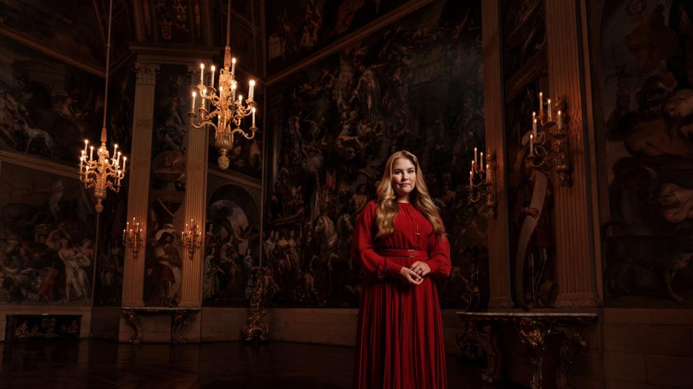 Amalia de los Países Bajos cumple 18 años.