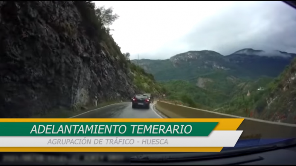 La Guardia Civil ha publicado un vídeo del suceso