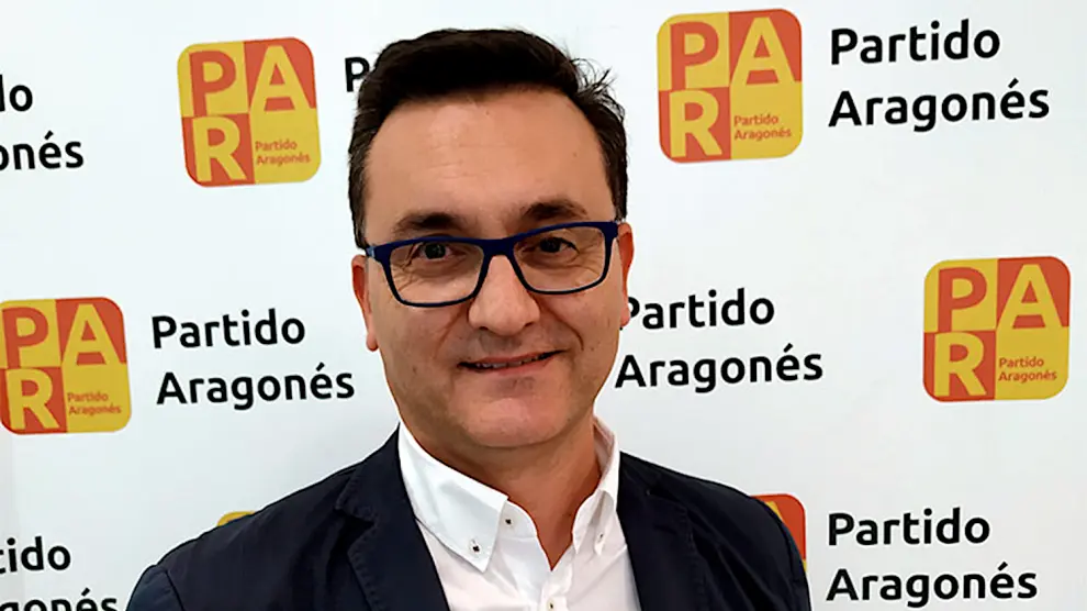 Roque Vicente, vicepresidente del Partido Aragonés,