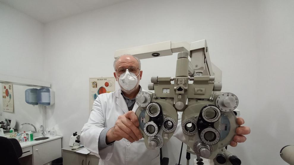 Carlos Serrano Bernal, presidente del Colegio de Ópticos – Optometristas en Aragón.